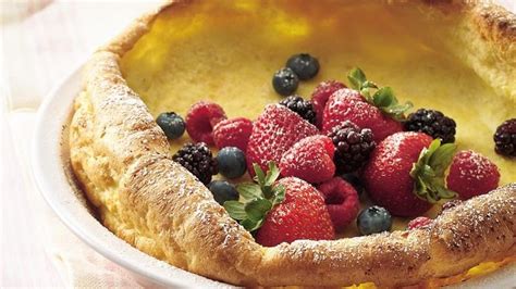 Dutch Baby Pancake With Berry Topping Recipe From Betty Crocker