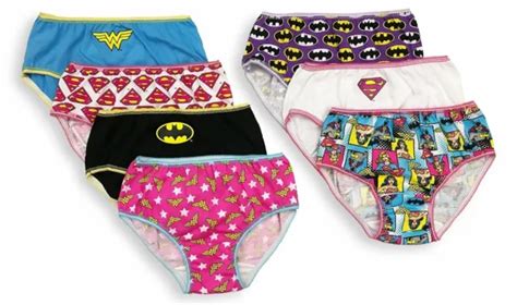 Dc Comics Justice League Panties 7 Pack Girls Briefs Underwear Wonderwoman 999 Picclick