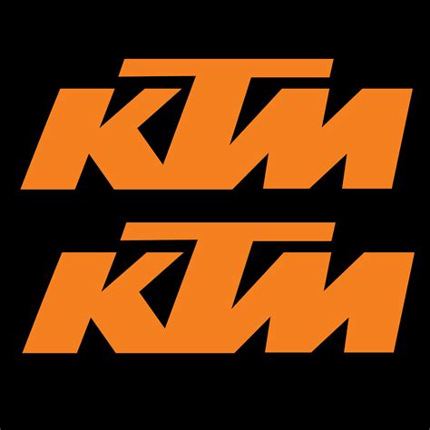Ktm Motorcycle Die Cut Vinyl Decal Stickers 2 Decals Parts For Sale
