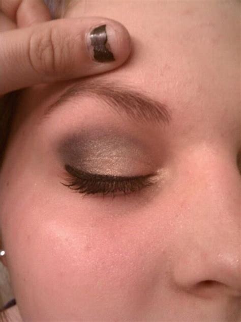 Cassies Eye Make Up For Formal That I Did Navy Blue And Halfbaked From