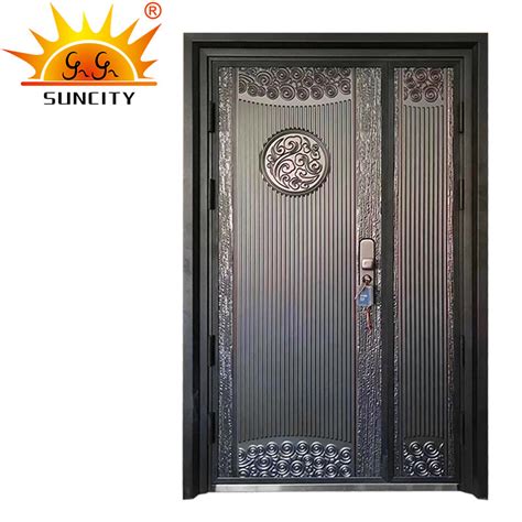 Luxury Design High Quality Low Price Exterior Security Steel Door