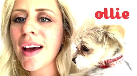 Deboned duck, peas, fish oil, pumpkin and dried chicory root. Review of OLLIE dog food - YouTube