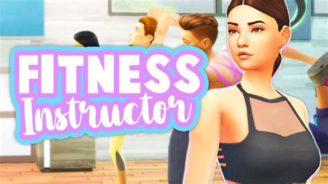 Fitness Intructor Career💪 Mod Review The Sims 4 Youtube