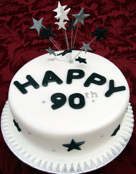 90th birthday cake 90 and fabulous cake topper milestone. Simply Cakes: 90th Birthday