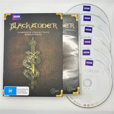 Bbc Blackadder Complete Collection Remastered Series 1 4 6 Dvd Vgc Free