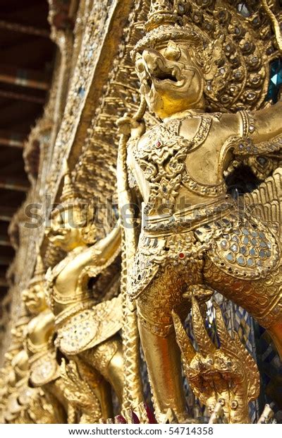 Statue Garuda Fairy Tale Animal Thai Stock Photo 54714358 Shutterstock
