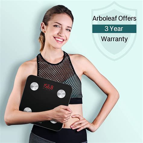 Arboleaf Bathroom Scale for Body Weight, Smart Digital Scale with BMI