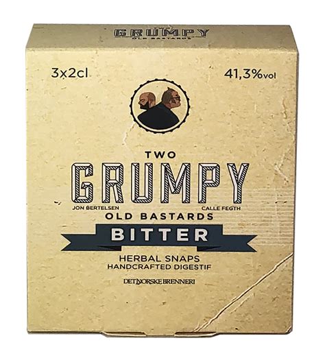 Two Grumpy Old Bastards Bitter 3x2cl