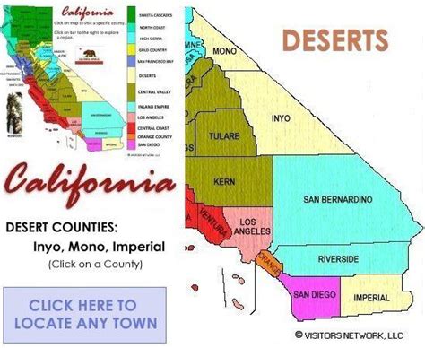 Map Of California Deserts Map Of Spain Andalucia