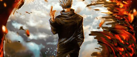 Discover more posts about jujutsu kaisen matching icons. 2560x1080 Satoru Gojo Jujutsu Kaisen Art 2560x1080 ...