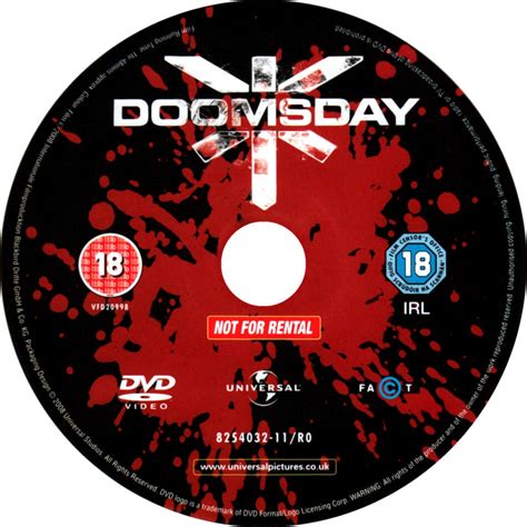 Doomsday 2008 R2 Movie Dvd Cd Label Dvd Cover Front Cover