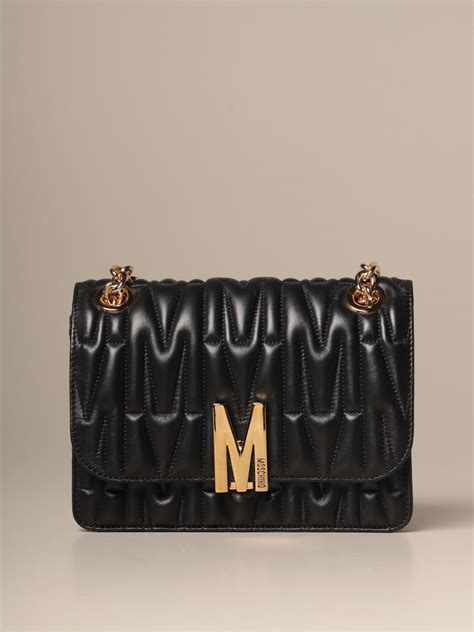 Moschino Couture Crossbody Bags For Women Black Moschino Couture