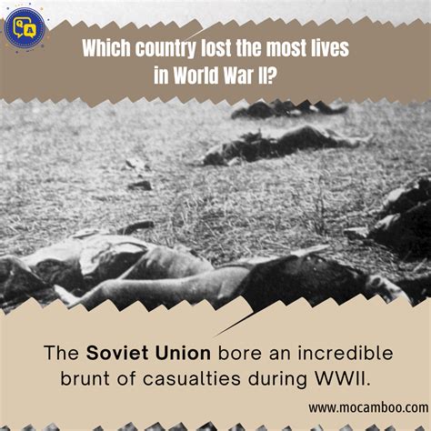 Which Country Lost The Most Lives In World War Ii