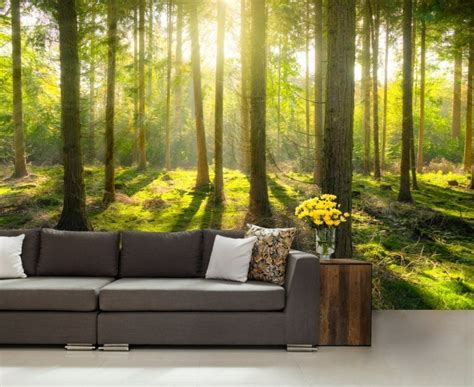 Forest Wall Mural Pine Tree Wall Mural Pine Wall Mural
