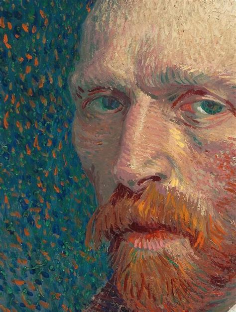 Van Gogh Self Portrait 1887 Print Amazing Art Painting Painting