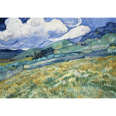 Landscape from Saint Rémy By Vincent Van Gogh Wall Art - Wall Art – The