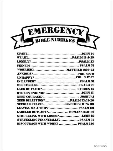 Pin On Words To Live By Bible Emergency Numbers Svg Png Dxf File