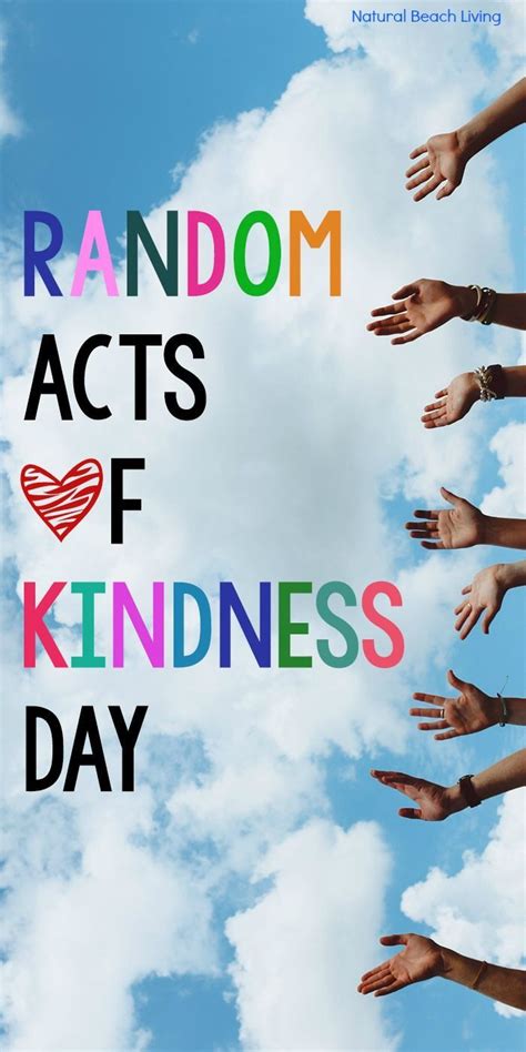Amazing Random Acts Of Kindness Day Ideas To Try Right Now Random Acts