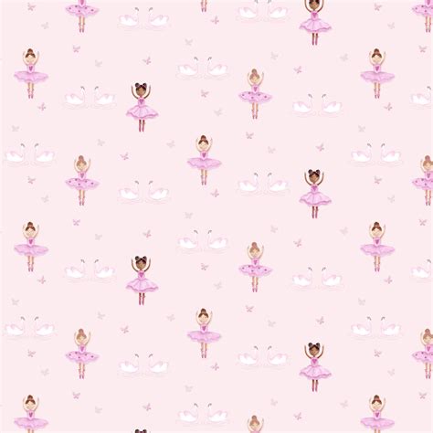 Pink Ballet Wallpaper