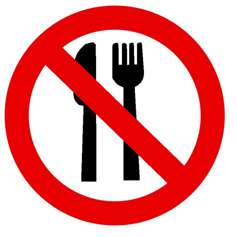 Can i bring outside food and beverages into disneyland park or disney california adventure park? No Food Allowed Sign - ClipArt Best