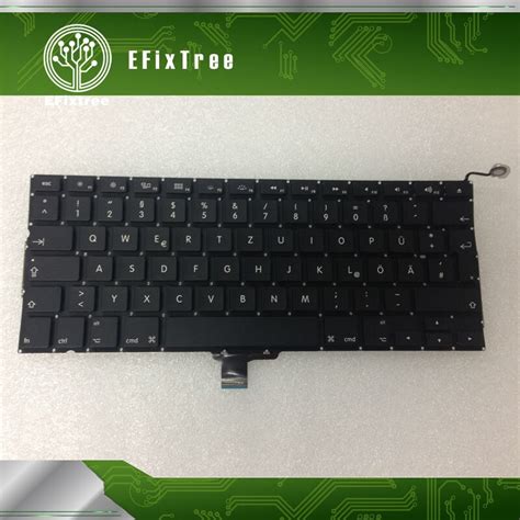 For Apple Macbook Pro 13 A1278 German Keyboard Replacement 2009 2010