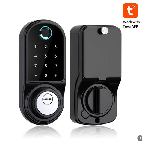 Smart Deadbolt Locks Entry Front Door Ttlock Tuya App Wifi Keyless