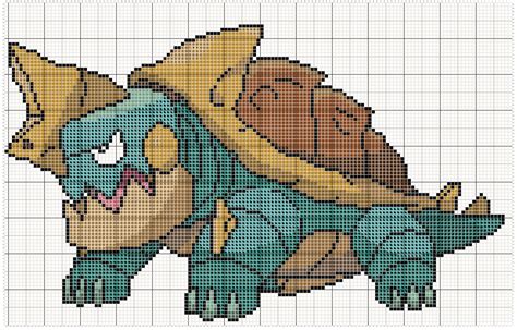 pokemon-drednaw-cross-stitch-pattern-p2u-cross-stitch,-stitch-patterns,-cross-stitch-patterns