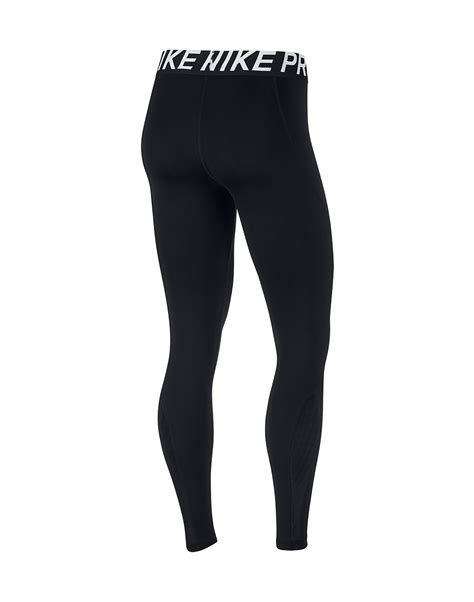 Womens Black Nike Pro Tights Life Style Sports