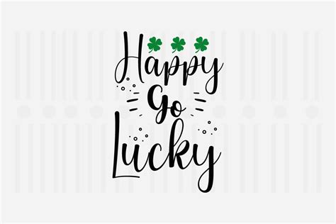 Happy Go Luckyst Patricks Svg Graphic By Svg Box · Creative Fabrica