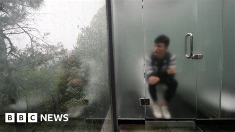 Glass Loos With A View Open In China Bbc News