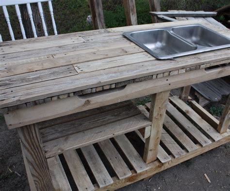 Garden Wash Basin Out Of Pallets 10 Steps With Pictures Instructables