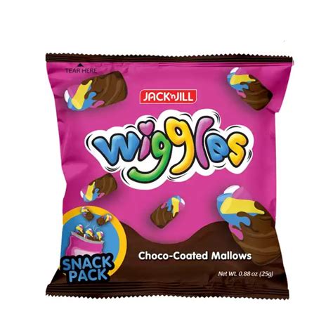 Wiggles Snack Pack Choco Coated Mallows 28g Shopee Philippines