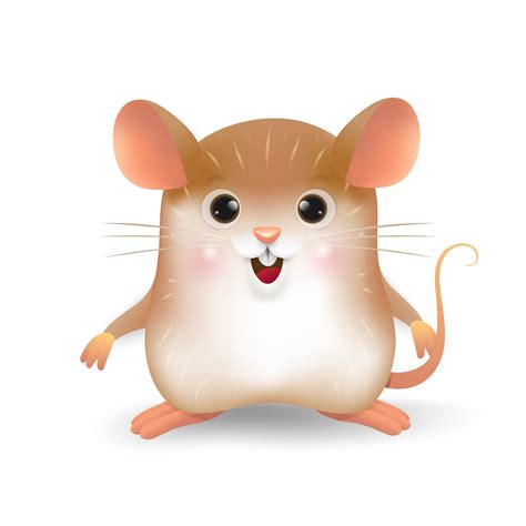 Cartoon Of The Little Rat Personality 669331 Vector Art At Vecteezy