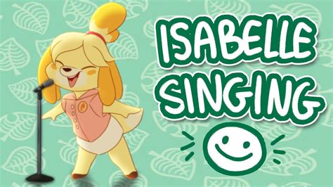 Isabelle Singing Animated But Its Different Youtube