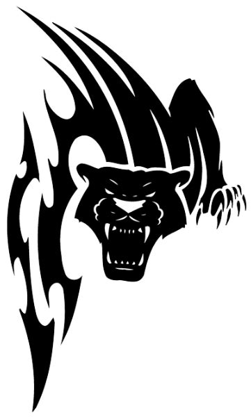 Vicious Tribal Panther Sreaming Tattoo Design Panther Tattoo Tiger