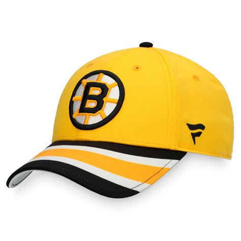 Mens Boston Bruins Fanatics Branded Gold Special Edition Adjustable Hat