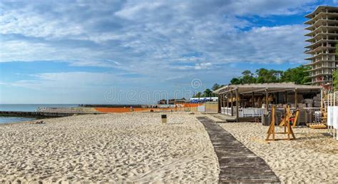 Golden Coast Beach In Odessa Ukraine Editorial Stock Photo Image Of South Square
