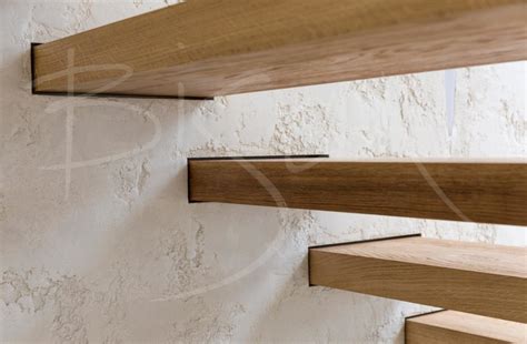 Custom Cantilever Staircase Bespoke Oak Stairs Bisca