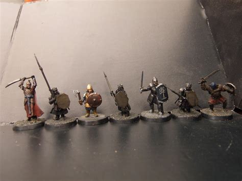 Dwarves Hobbit Lord Of The Rings Pikemen Scale Shot Gallery