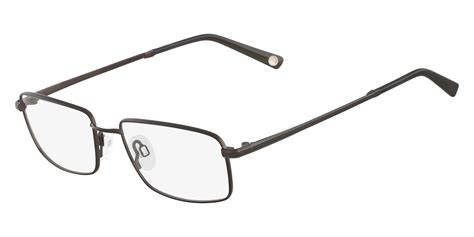 Flexon™ Benedict 600 033 53 Shiny Gunmetal Eyeglasses
