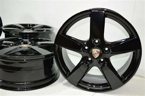 19″ Porsche Cayman S 981 982 Boxster S 718 Factory Oem Wheels Rims