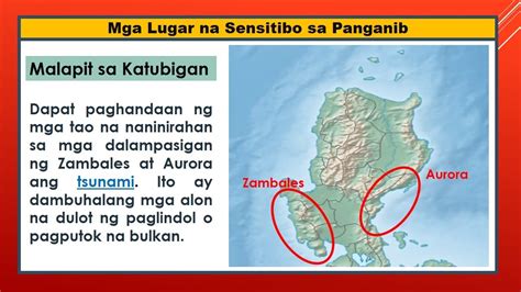 Mga Lugar Na Sensitibo Sa Panganib Gitnang Luzon Rehiyon 3 Youtube