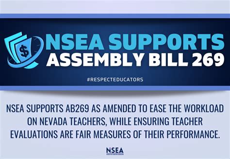 Memo Nsea Supports Ab269 Nevada State Education Association
