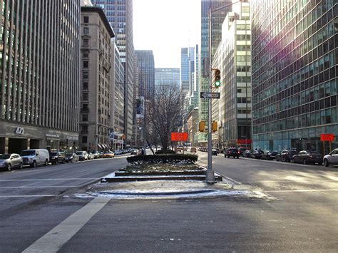 Park Avenue Street View Ephemeral New York