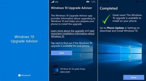 Microsoft Windows 10 Upgrade Advisor App
