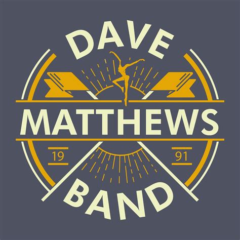 Dave Matthews Band T Shirt Fire Dancer Logo 1991 Dave Matthews Band Shirt