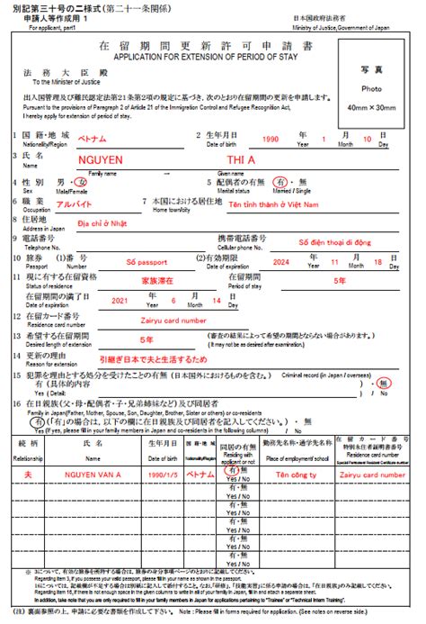 Thủ tục gia hạn visa gia đình ở Nhật 2021 LocDV Blog