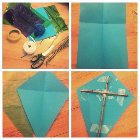 How To Make A Paper Kite Diy Kite Daisies And Pie Kite Making Diy
