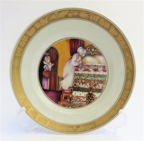 Hans Christian Andersen The Princess And The Pea Plate By Royal