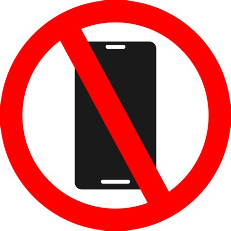 Warning sign no phone. No phone calls. Set of signs. 35546493 PNG